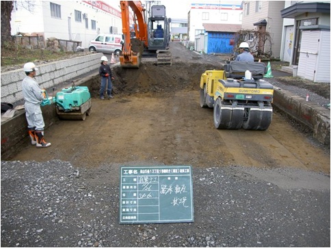 04.路床整形状況